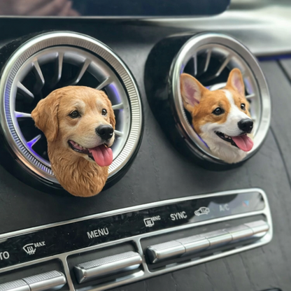 Custom Handmade Pet Head Magnet