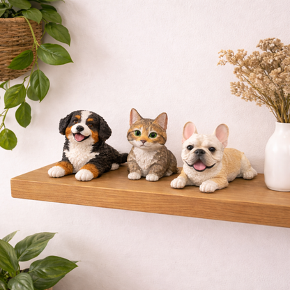 Custom Handmade Pet Sculpture – Full Body