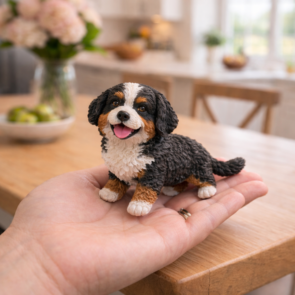 Custom Handmade Pet Sculpture – Full Body