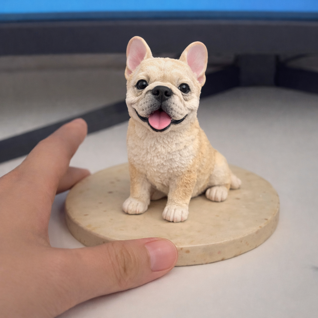 Custom Handmade Pet Sculpture – Full Body