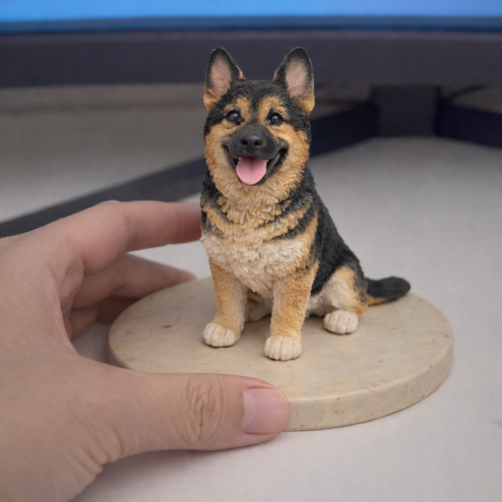 Custom Handmade Pet Sculpture – Full Body