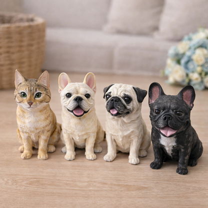 Custom Handmade Pet Sculpture – Full Body